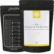 Japońska zielona herbata liściasta Sencha z jaśminem i opuncją 50 g - Jasmine & Prickly Pear