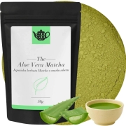 Organiczna japońska tradycyjna herbata Matcha premium o aromacie aloesu 50 g