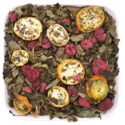 Chińska biała herbata z maliną, kumkwatem i skórką cytryny 50 g - Champagne Spark