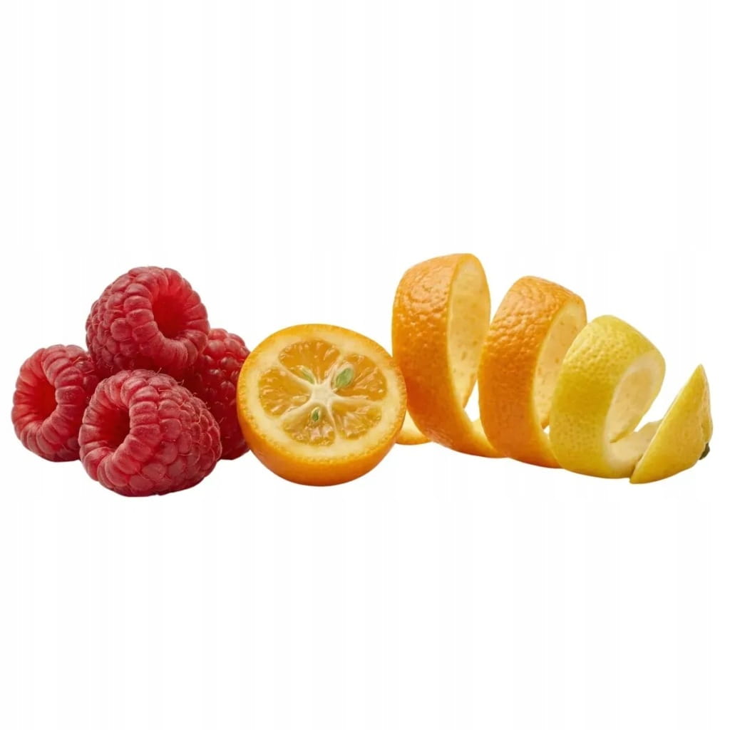 Chińska biała herbata z maliną, kumkwatem i skórką cytryny 50 g - Champagne Spark