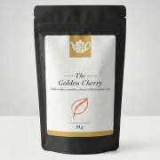 Żółta herbata liściasta z wiśnią i żółtymi pąkami róży 50 g - Golden Cherry
