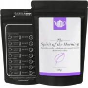 Japońska zielona herbata Sencha z różą i kwiatami 50 g - Spirit of the morning