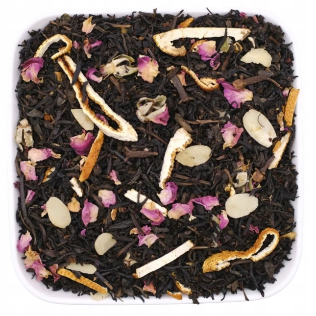 Korzenna czarna herbata liściasta z migdałem, goździkiem i pomarańczą 50 g - Christmas Tale