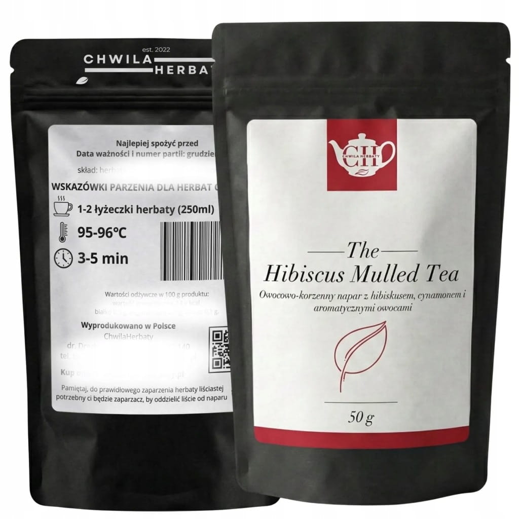 Hibiskus z cynamonem, owocami i korzennymi przyprawami 50 g - Mulled Tea