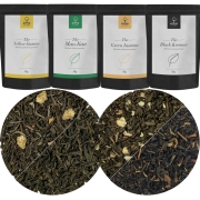 Zestaw Herbat Liściastych - Poznaj Aromat - Zestaw Startowy 4x50g