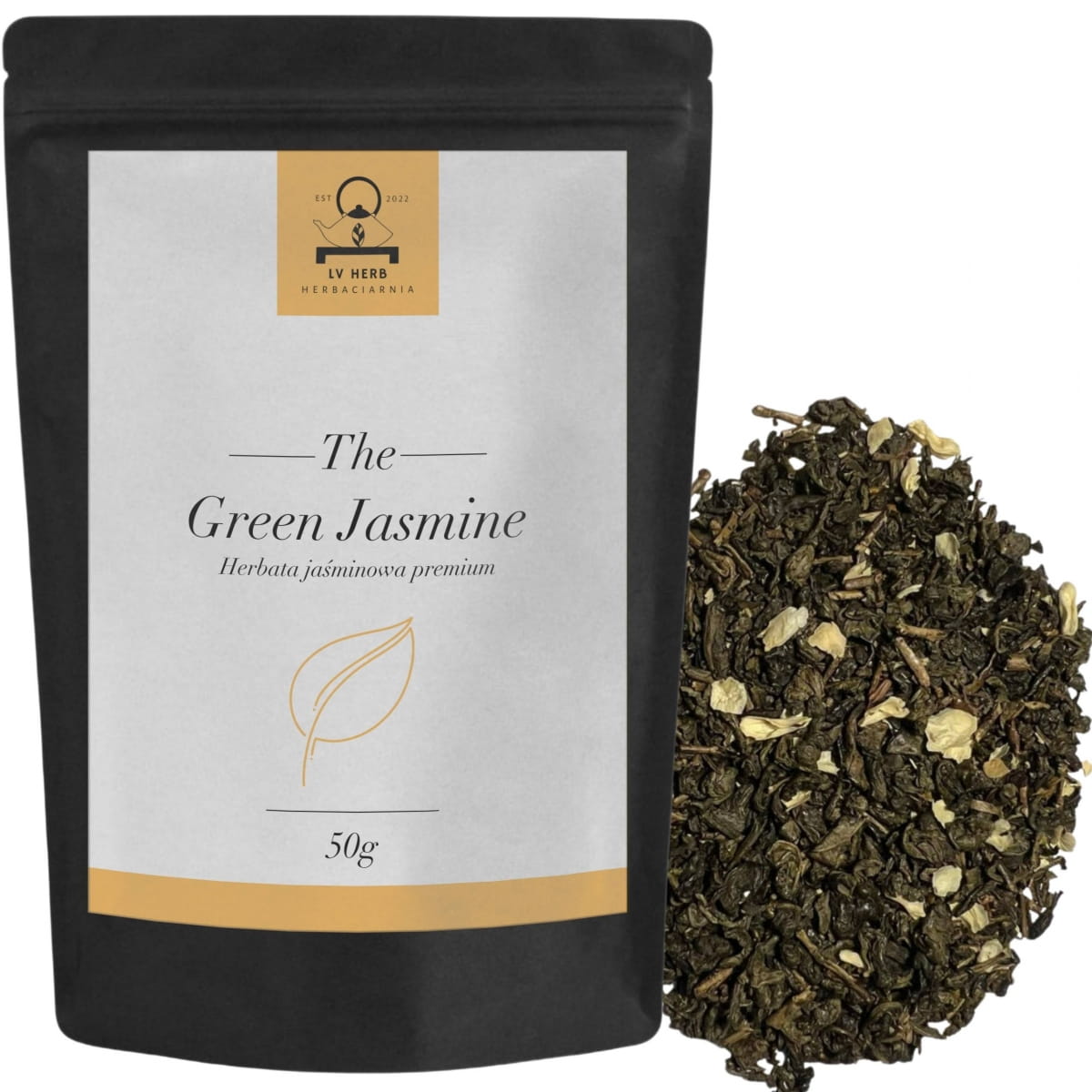 Zestaw Herbat Zielonych - Premium - Herbaty Liściaste - 4x50g